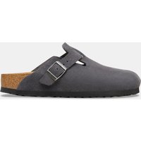 Suede Boston Clogs