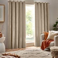Heavy Chenille Eyelet Curtains x 229cm