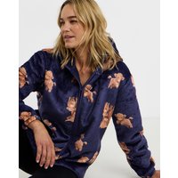Highland Cow Zip Up Cardigan 20 22