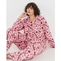 Bow Fleece Pyjama Set 8 10
