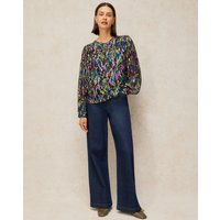 Lana Metallic Top Multi