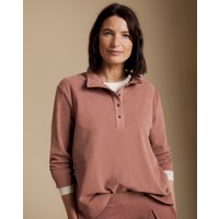 Cosy Henley Co ord Top Dusty