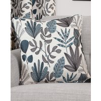 Rutland Floral Filled Cushion Atlantic 45X45CM