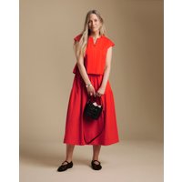 2 1 Jersey Midi Dress Bright