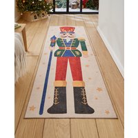 Christmas Nutcracker Washable Runner 76x230