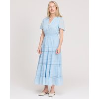 Finery London Juniper Shirred Waist Midi Dress