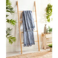 Woven Crosshatch Indoor Outdoor Throw 130X150