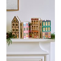 Lit Folding Wooden Street Scene