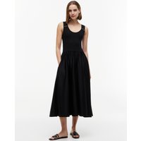 Rib Mix Media Dress