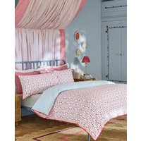 CK Treasure Stripe Duvet Cover Set Red Navy DOUBLE