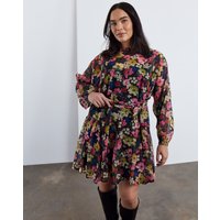 Floral Skater Dress Floral Print