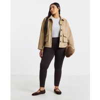 Simply Be Chocolate Ponte Leggings