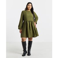Textured Waist Detail Dress