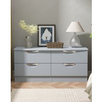 Haydn 4 Drawer Bed Box Denim Blue