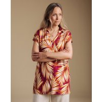 Printed Jersey Tunic Palm Print