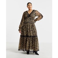 Leopard Print Maxi Dress Leopard Print