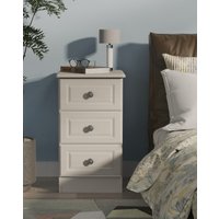 Peregrine 3 Drawer Bedside