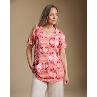 Cotton Pocket Tunic Print