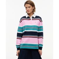 Stripe Rugby Sweatshirt Multi Coloured