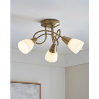 3 Shade Ceiling Light