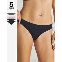 Rosanne 5 Pack Knicker Blk