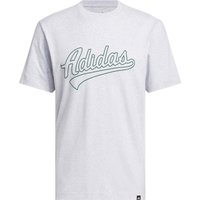 Varsity Logo T Shirt Grey Heather M37 40