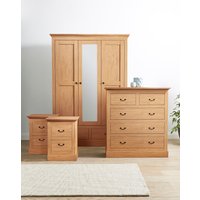 Ashford 4 Piece Bedroom Package OAK Effect