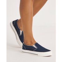 Slip On Chunky Sole Trainers Wide Fit