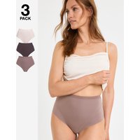 3 Pack Tummy Shapers Multi Coloured 12 14