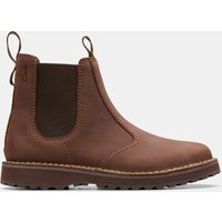 Clarks Solsbury Easy Boot - Dark Brown