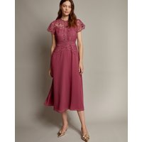 Monica Midi Bridesmaid Dress Dark