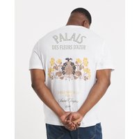 & Menton Back Print T Shirt & 3XL