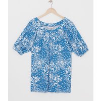 Puff Sleeve Tunic Floral