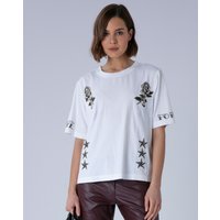 Tee White Black