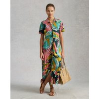 Rua Jersey Shirt Dress Pink Multi Coloured