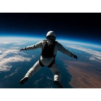 Stratosphären-Sprung