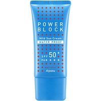 A'pieu Power Block Water Proof Mild Sun Cream Spf50+ Pa++++ 50ml
