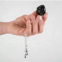 Sylvie Monthulé | Zilveren met Zwart Buttplug Sieraad