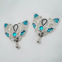 Sylvie Monthulé | Zilveren Tepelklem en Sieraad | Butterfly