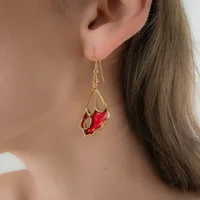 Sylvie Monthulé | Gouden Oorbellen | Butterfly Wings