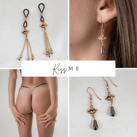 Sylvie Monthulé | Erotische Sieraden Set | Kiss me 1 Maat 52