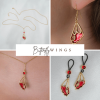 Sylvie Monthulé | Erotische Sieraden Set | Butterfly 2 Maat S