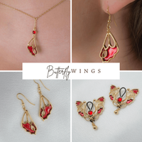 Sylvie Monthulé | Erotische Sieraden Set | Butterfly 6 Maat L