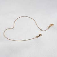 Sylvie Monthulé | Zilveren Enkelbandje | Gouden Blad