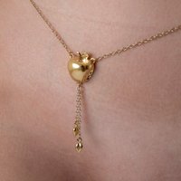 Sylvie Monthulé | Gouden Bodychain | Crunched Apple Maat M