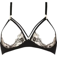 Apres Minuit Black Open Bra – Luxe open beha van Atelier Amour Maat S