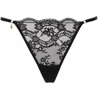 Open Tanga Plumetis Coup de Foudre – Luxe Lingerie Atelier Amour Maat XS