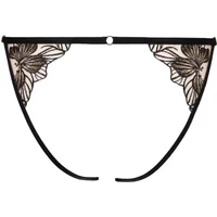 Open Slip Fleur Défendue – Luxe Lingerie van Atelier Amour Maat S