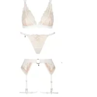 Midnight Pearl Set – 3-delige luxe lingerie van Atelier Amour