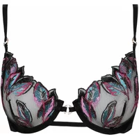 Oiseau de Paradis Half Cup Bh – Geborduurde Beugel-Bh Maat L